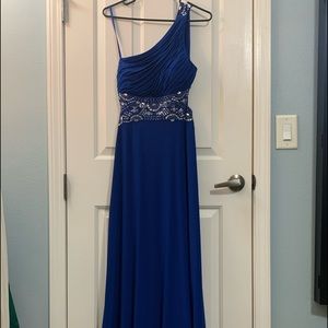 Navy prom/evening gown